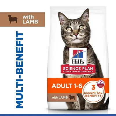 Hill's Science Plan Adult Lamb & Rice - cat dry food - 1.5kg