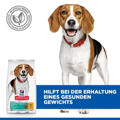 Hill's Science Plan Perfect Weight Adult 1+ Medium mit Huhn - 12 kg