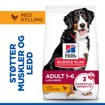 Hill's Science Plan Adult 1-5 Large med kylling
