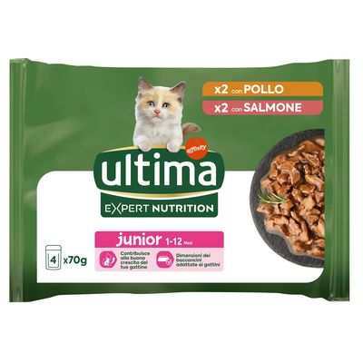 Ultima Cat Expert Nutrition Junior Pollo & Salmone