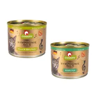 Sparpaket GranataPet Symphonie 12 x 200 g - Mix: Huhn pur und Kalb & Geflügel