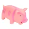 Knorrend Latex Varken ca. 15 cm lang, roze
