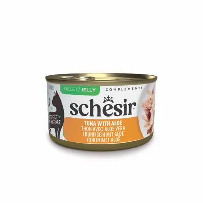 Schesir Complements aszpikban konzerv 24 x 70 g - Tonhal & aloe vera