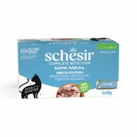 Pachet economic Schesir Complete Nutrition Filet în gelatină 24 x 50 g - Ton cu biban de mare