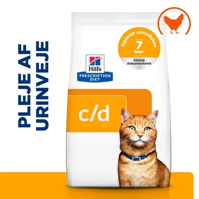 Hill's Prescription Diet c/d Multicare Urinary Care Kylling - 8 kg