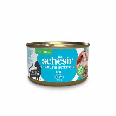 Schesir Complete Nutrition Filet în gelatină 6 x 85 g - Ton