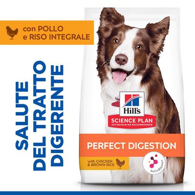 Hill's Science Plan Perfect Digestion Adult 1+ Medium con Pollo