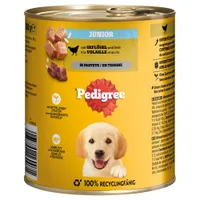 Pedigree Classic 12 x 800 g - Junior ave en paté