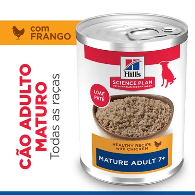 Hill's Science Plan Mature Adult 7+  - Pack económico: com frango e vaca (24 x 370 g)