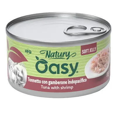 Oasy Natural 85 g - Tonno con Gamberetti