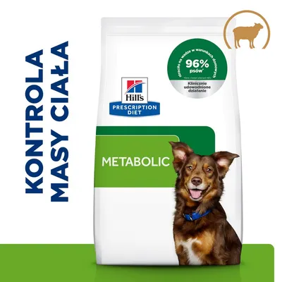 Hill's Prescription Diet Metabolic Weight Management, jagnięcina z ryżem - 12 kg