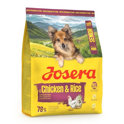 Josera Mini Senior kana & riisi 900 g