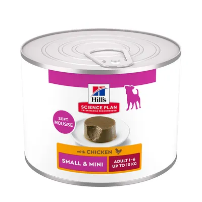 Hill's Science Plan Adult Small & Mini Mousse - Kurczak, 24 x 200 g