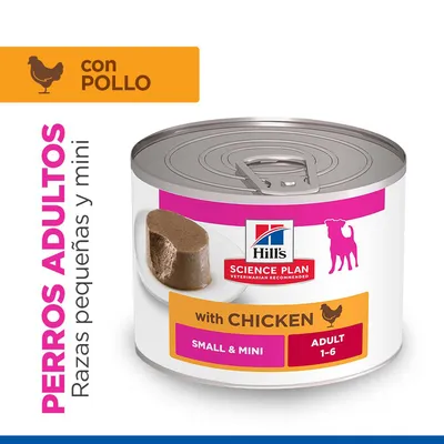 Hill's Science Plan Adult Small & Mini Mousse para perros  - Pollo (24 x 200 g)
