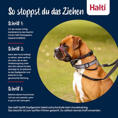 Halti Optifit imbracatura pettorina per la testa