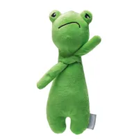 beeztees Hundespielzeug Grumpy Froggy - L 30 x B 11,5 x H 7,5 cm​​​​​​​