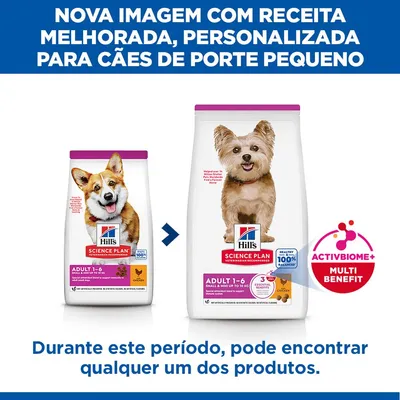 Hill's Science Plan Adult 1-6 Small & Mini com frango - 6 kg