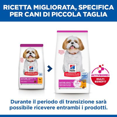 Hill's Science Plan Mature Adult 7+ Small & Mini con Pollo
