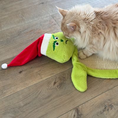 Tappeto tiragraffi in sisal Aumüller Grinch con catnip