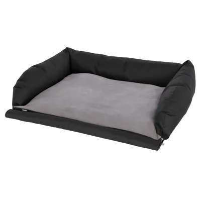 Kerbl Pet csomagtérvédő kutyafekhely, fekete/szürke - H 80 x Sz 60 cm