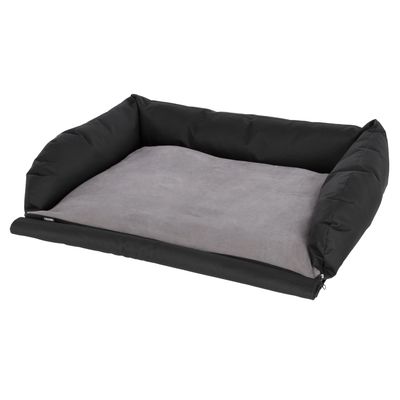 Kerbl Pet Kofferraumkissen, schwarz/grau L 95 x B 75 cm
