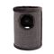 Lionto Kratztonne mit Sisal, grau H 50 x L 36 x B 36 cm
