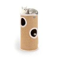 Lionto Kratztonne mit Jute, beige - H 70 x L 36 x B 36 cm