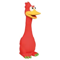Trixie hondenspeeltje vogel gemaakt van latex - 20 cm, rood