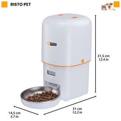 Ferplast voederautomaat Risto Pet - tot 4 liter droogvoer