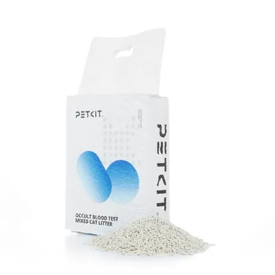 Petkit Purobot självrengörande kattoalett Ultra  - Tillbehör: Occult blodprov blandad kattsand (2,4 kg)