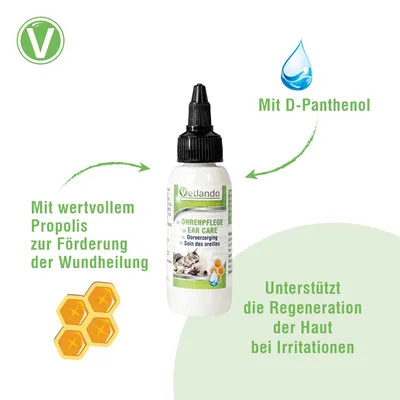 Vetlando Ohrenpflege - 50 ml