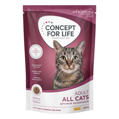Concept for Life All Cats Adult ÚJ: 400 g