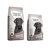 1,5 kg gratis! 13 ,5 kg Concept for Life - Labrador Retriever Adult