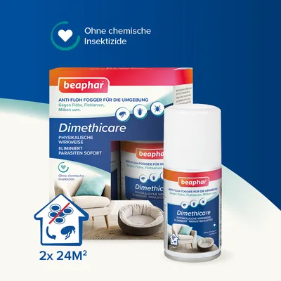 beaphar Dimethicare Anti-Floh Mini Fogger - 2 x 75 ml