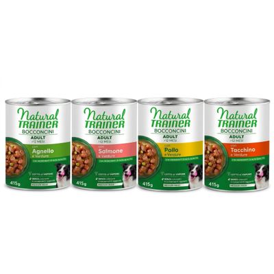Natural Trainer Bocconcini Adult Medium & Maxi Chunks 415 g