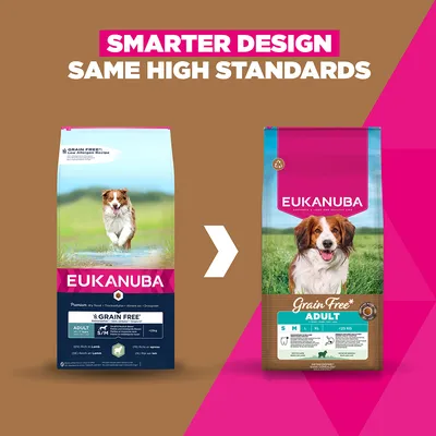 Eukanuba Grain-Free Adult Small & Medium Breed Lamb - dog dry food - 12kg