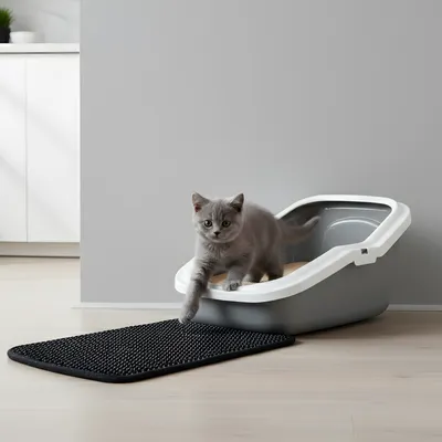 Savic килимче за тоалетна Litter Catcher - Д 54,5 x Ш 39,3 см