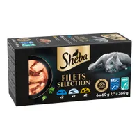 Sheba Filets 6 x 60 g - Mix I (3 varianti)