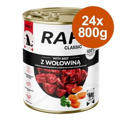 Sparpaket Rafi Dog Classic 24 x 800 g