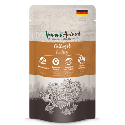 Lot économique Venandi Animal 24 x 125 g - volaille