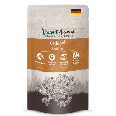 Venandi Animal 12 x 125 g drůbeží