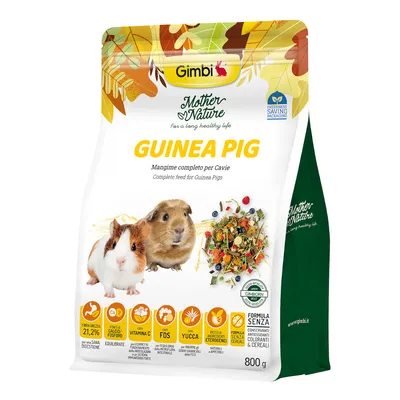 Gimbi Mother Nature Guinea Pig - 800 g