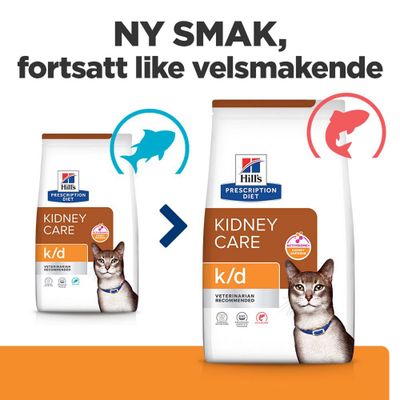 Hill's Prescription Diet k/d Kidney Care med laks