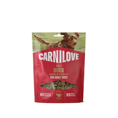 Carnilove Hond Soft Snack 200 g Eend met rozemarijn