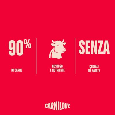 Carnilove Dog Jerky Snack - Set %: 4 x 100 g Agnello & Salmone
