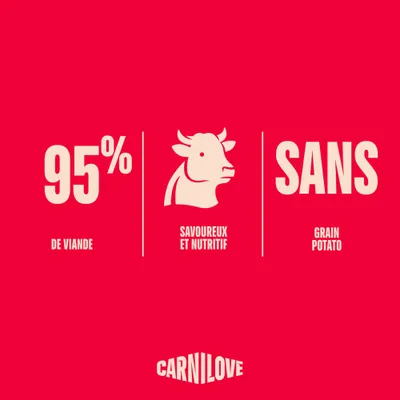 Carnilove Cat Freeze Dried - 40 g bœuf