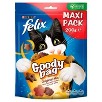 Felix Goody Bag Cat Treats Maxi Pack 200g - Original Mix