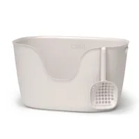 Catit Loo Katzentoilette mit Streulöffel - weiss