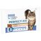Perfect Fit Indoor 1+ Pui & somon (4 x 85 g)