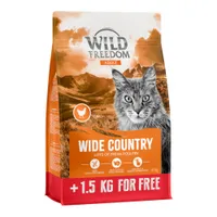 Wild Freedom Adult "Wide Country" - drůbeží bez obilovin - 6,5 kg + 1,5 kg zdarma
